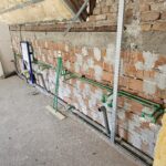 Instalacije za kupatilo(gipsani zid)