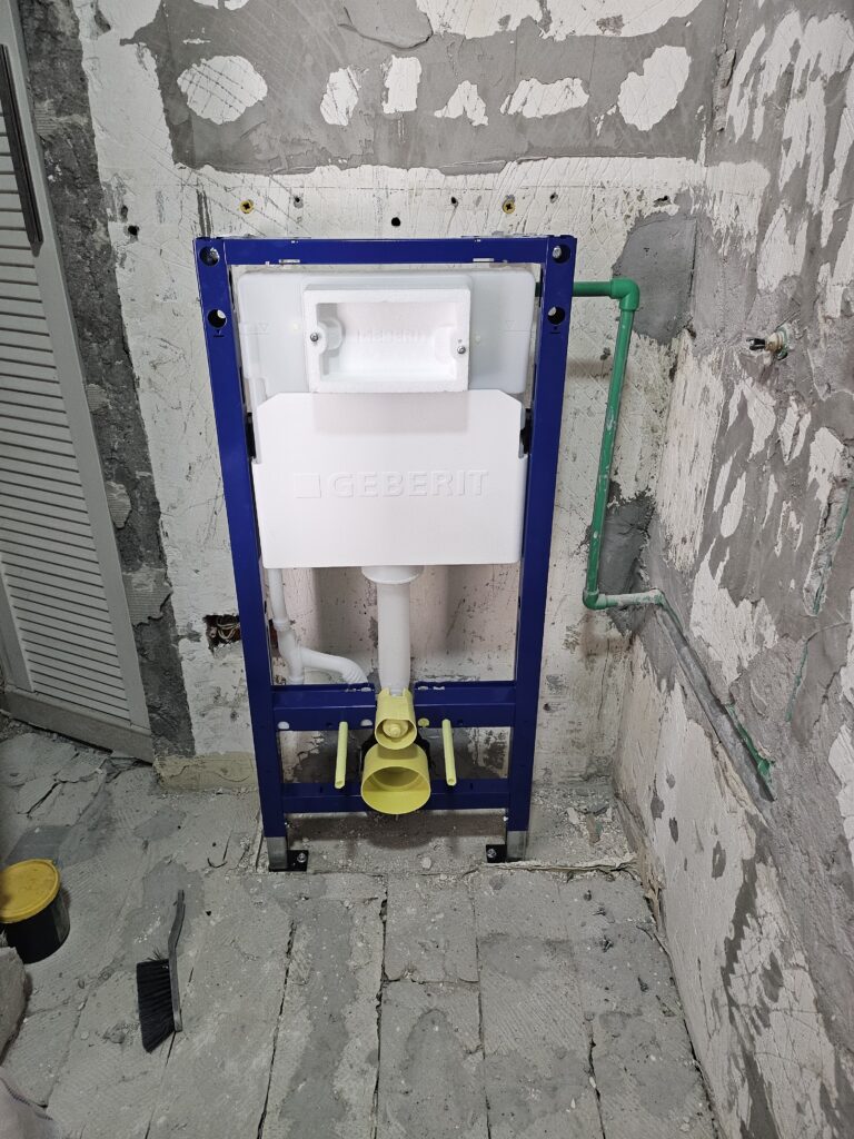 Montaža ugradnih kotlića