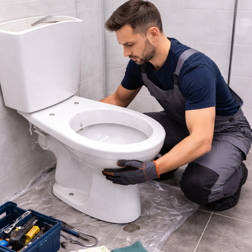 Usluge 2 Demontaža WC šolje i vodokotlića Novi Sad