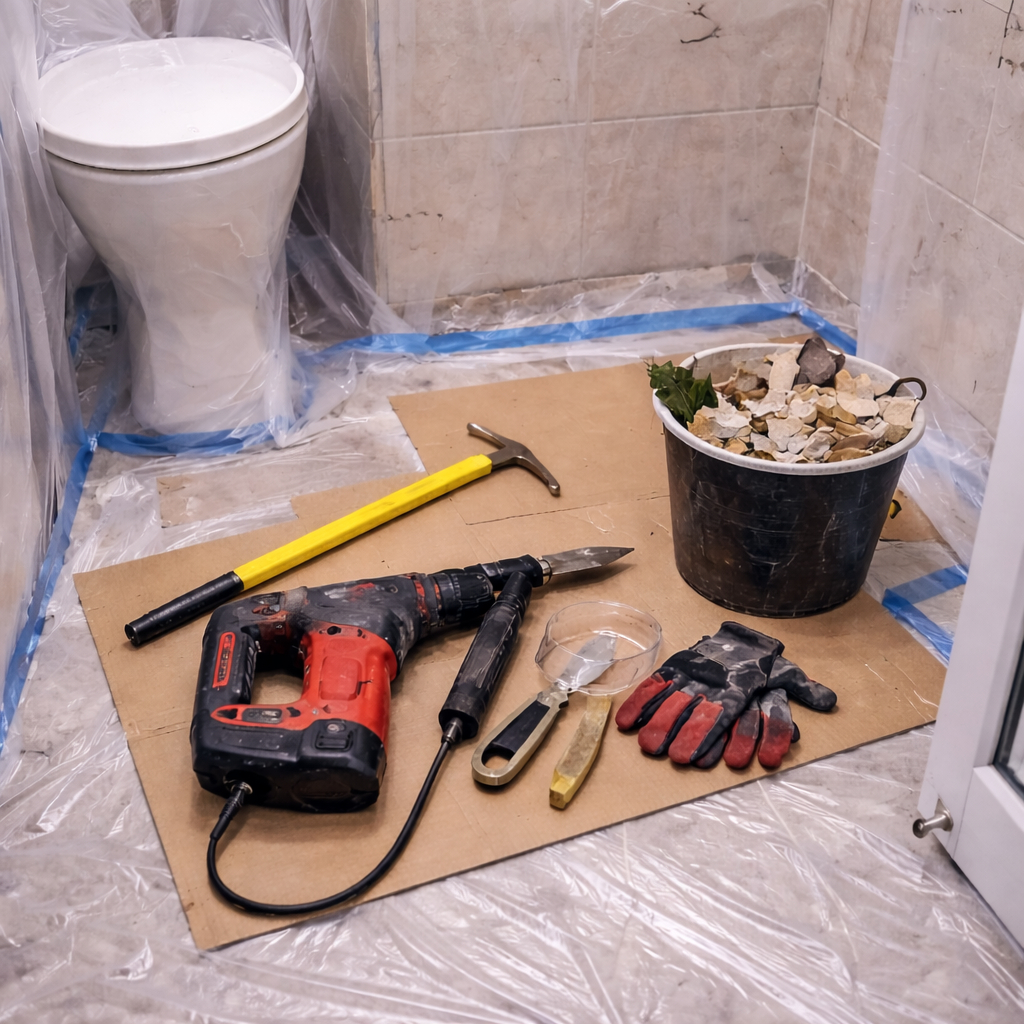 Usluge 10 Lupanje pločica Novi Sad