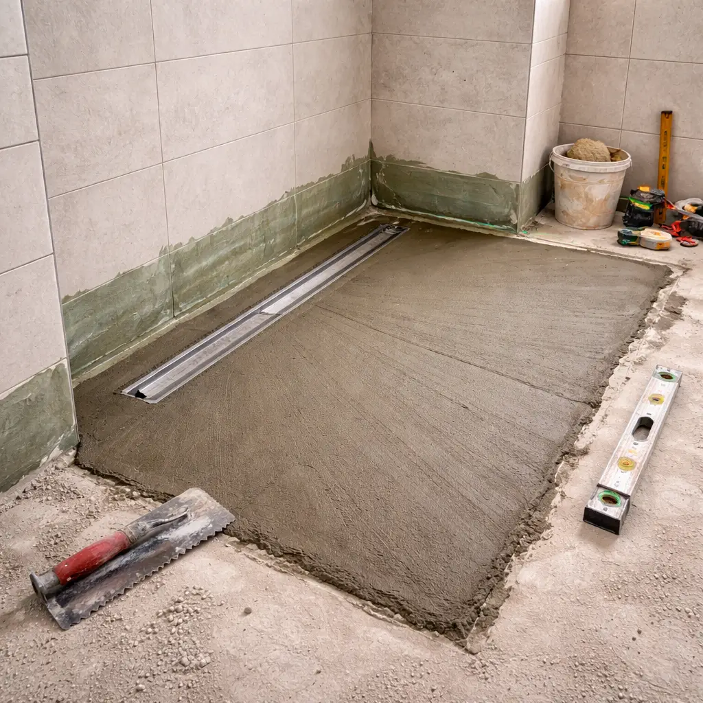 Priprema zidova i podova, za postavljanje vodovodnih i kanalizacionih instalacija 2 Priprema zidova i podova za vodovodne i kanalizacione instalacije Novi Sad