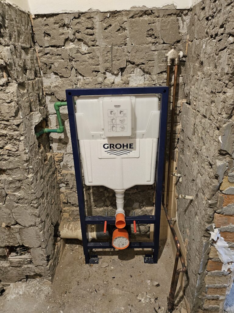 Montaža ugradnog kotlića