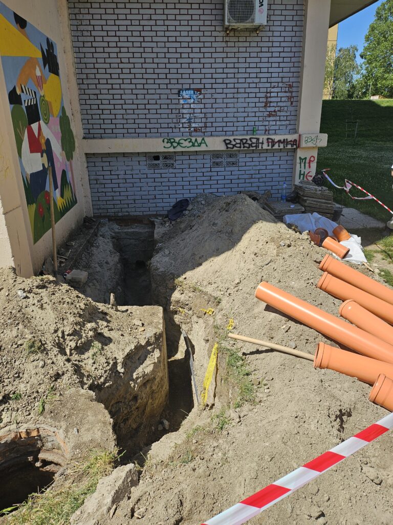 Zamena kanalizacionih cevi