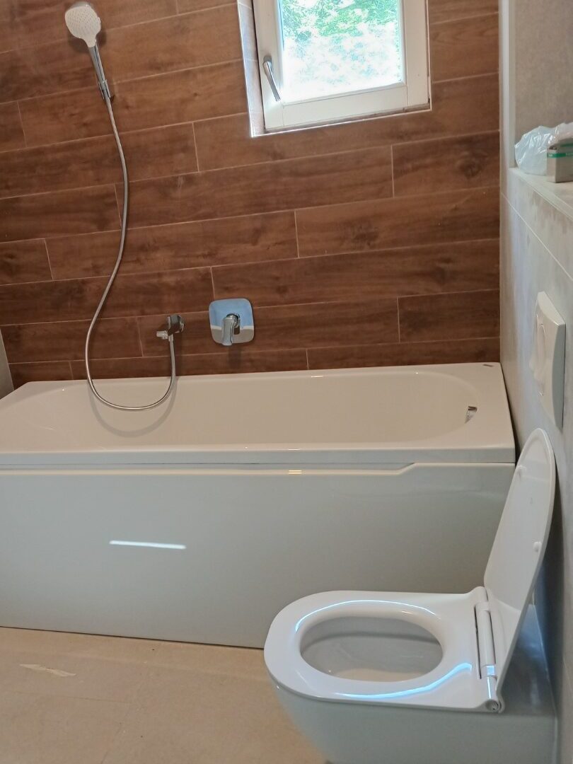 Vodoinstalater Novi Sad završena adaptacija kupatila sa kadom