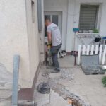 Priprema za postavljanje kanalizacionih cevi u 3 faze