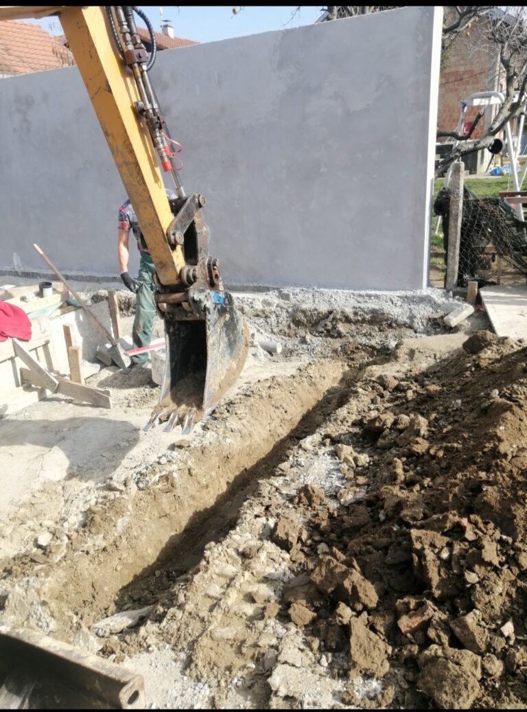 Postavljanje kanalizacionih cevi