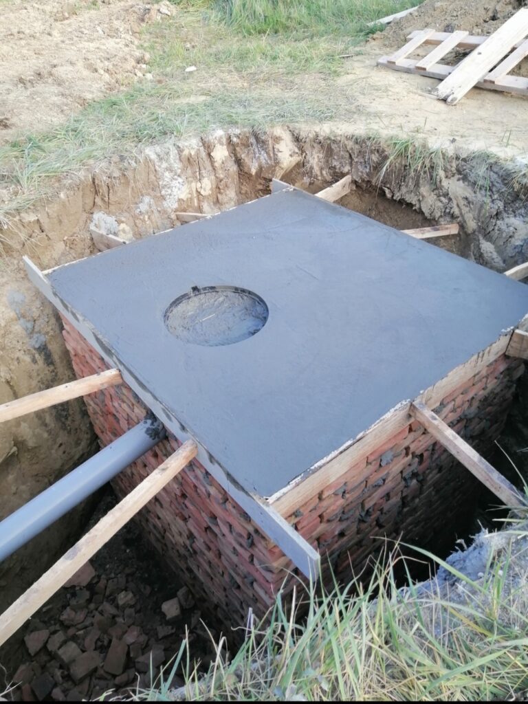 Zidanje septicke