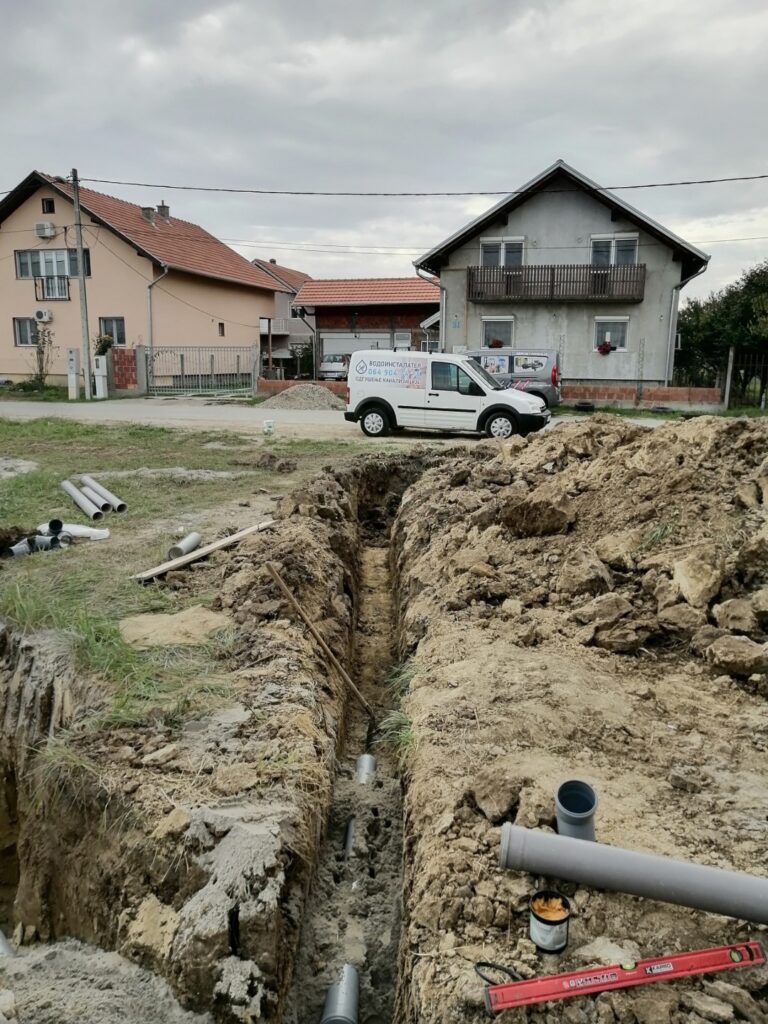Postavljanje kanalizacionih instalacija