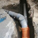 Zamena kanalizacionih cevi u rovu