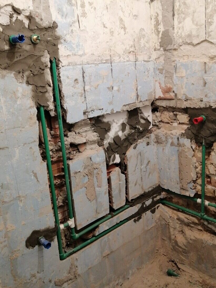 Vodoinstalater Novi Sad instalacije za kupatilo pre keramike